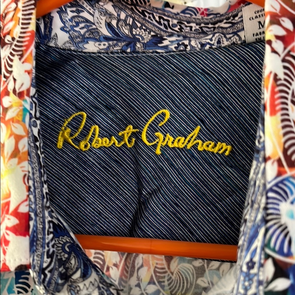 Robert Graham Multicolor Abstract Long Sleeve Shirt - Picture 3 of 8